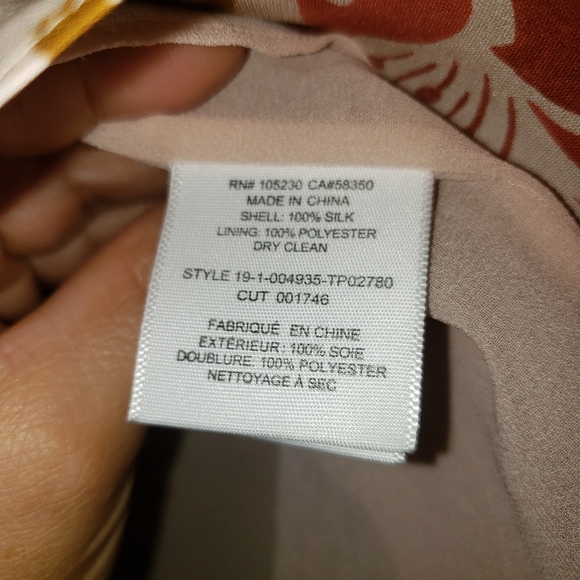 Joie Boyana Silk Blouse - Picture 4 of 6